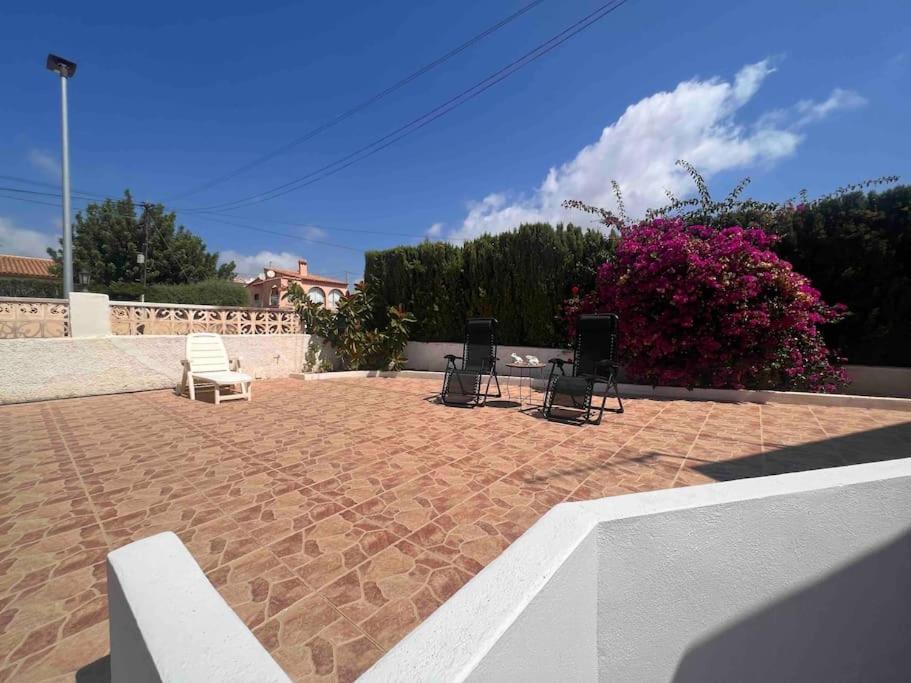 Bungalow In Calpe - Swimming Pool And Tennis Court エクステリア 写真