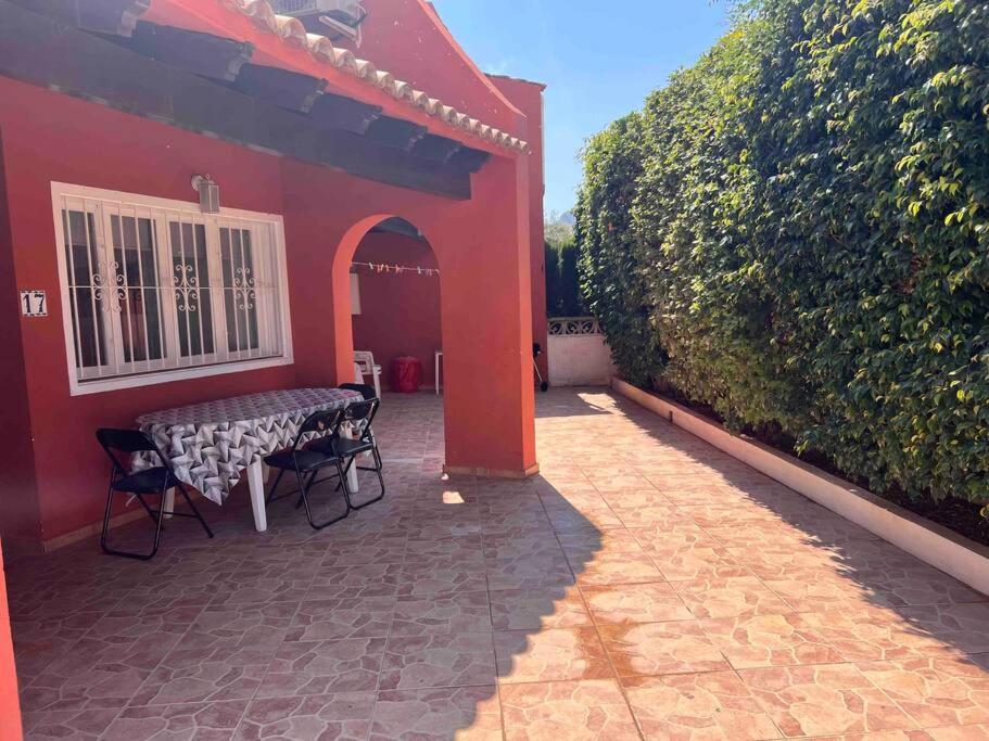Bungalow In Calpe - Swimming Pool And Tennis Court エクステリア 写真
